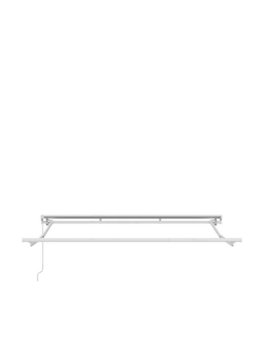 vidaXL Τέντα Βεράντας Γκρι 3x2.5m