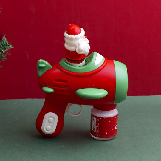 Christmas Series Automatic Soap Bubble Machine Santa Shape Batteries Not Included