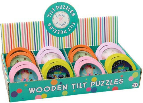 Wooden Kids Puzzle Rainbow Fairy Enchanted Various Designs 1pc Floss & Rock