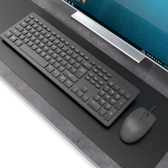 Mute Office Tastatur & Maus Set Internationales Englisch