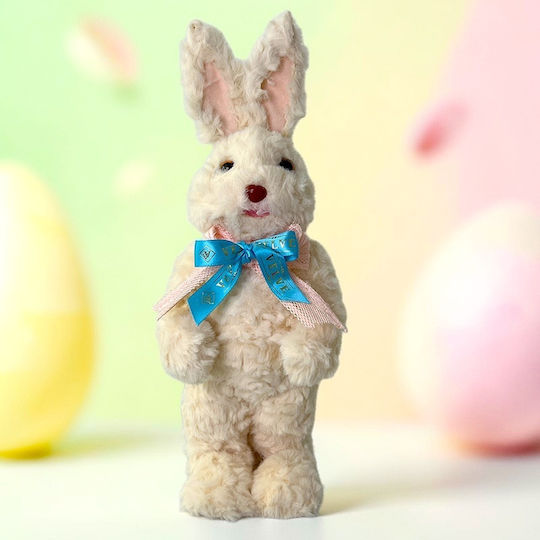 Easter Decoration Bunny Bow Cream 32 Cm