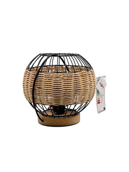 Inart Decor Pentru Masă Din Paie Lampă 3-15-733-0001 22x22
