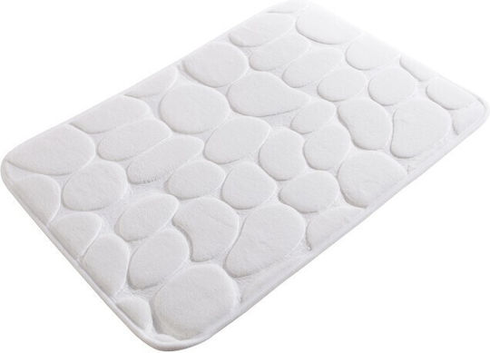 Viosarp Πατάκι Μπάνιου Memory Foam 5206753052807 Stone 40x60εκ.