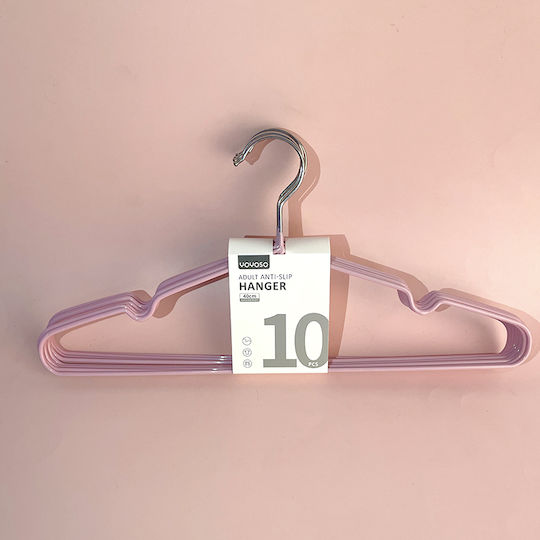 Yoyoso Kleiderbügel Rosa 10 Stück