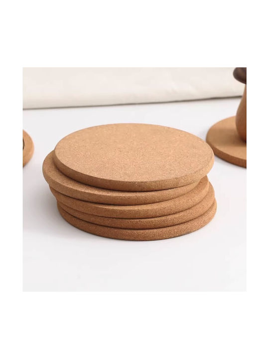Viosarp Cork Coaster 9.5cm 4 Pieces