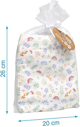 Kiokids Пелена от Муселин 120x120 см