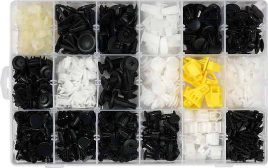 Yato Car Plastic Clips 418pcs