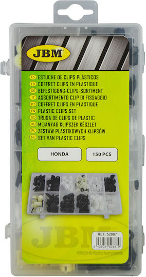 JBM Clipsuri Din Plastic Pentru Mașină 150 Bucăți