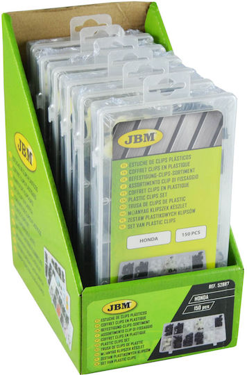 JBM Clipsuri Din Plastic Pentru Mașină 150 Bucăți