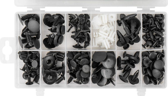 JBM Car Plastic Clips 169 Pieces