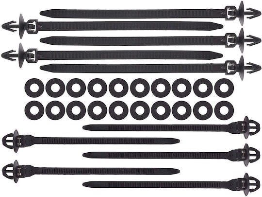 Car Upholstery Clips Set 655 Pieces Geko G02935