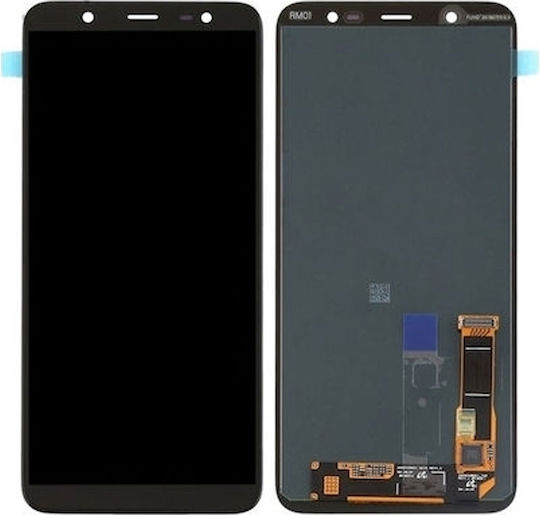 Οθόνη OLED Oled με Μηχανισμό Αφής για Galaxy J8 (Μαύρο)