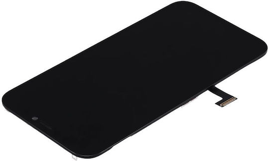 Οθόνη με Μηχανισμό Αφής για iPhone 12 Mini (Μαύρο)