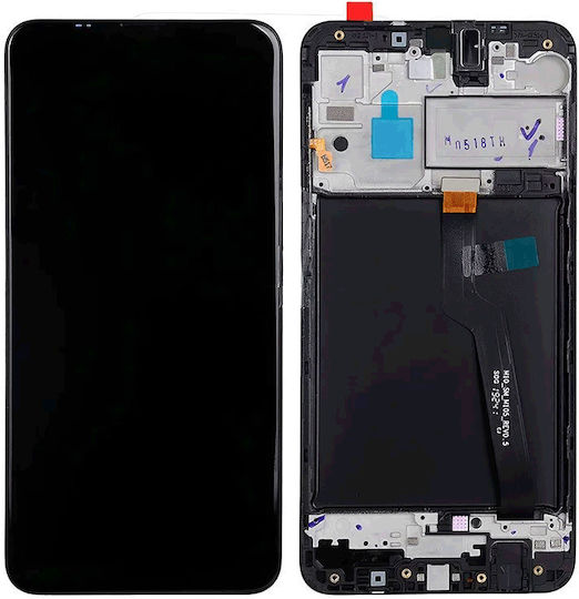 Οθόνη Incell με Μηχανισμό Αφής για Samsung Galaxy A10 A105 (Μαύρο)