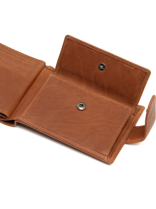 Leder Herrenbrieftasche Reise mit RFID Schwarz