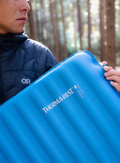 Thermarest Max Αυτοφούσκωτο Μονό Υπόστρωμα Camping Μπλε