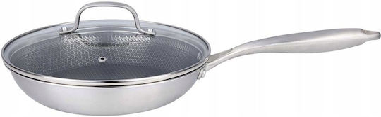 Brunbeste Pan from Steel with Lid with Non-Stick Coating 30cm