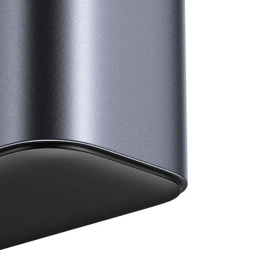 Joyroom Зарядна станция GaN с 2 USB-A и 4 USB-C порта, 65 W Power Delivery, в Сив цвят (JR-TCM02 UK Socket)