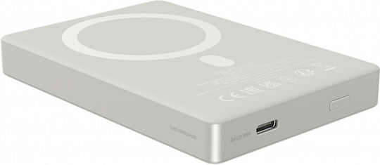 Canyon OnPower 511 MagSafe 10000mAh 20W με Θύρα USB-C Power Delivery Γκρι