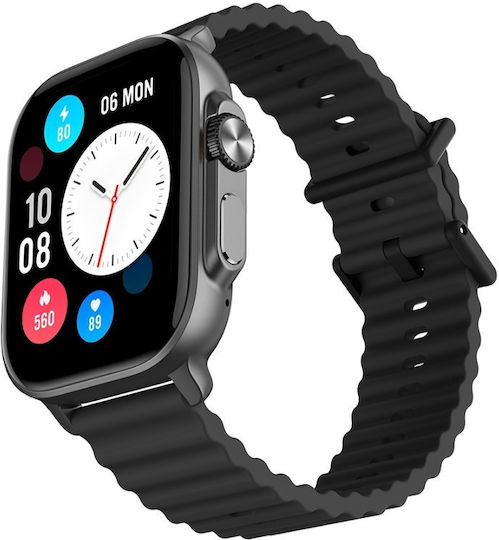 Awei H88 Smartwatch με Παλμογράφο (Μαύρο)
