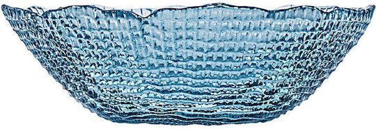 Estia Roche Салатиера Стъклена Синя 19.5x7.5cm