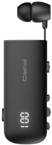 Firo Earbud Bluetooth Handsfree Ακουστικά Μαύρα
