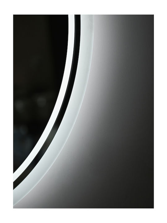 Naron Кръгло Огледало За Баня LED Touch