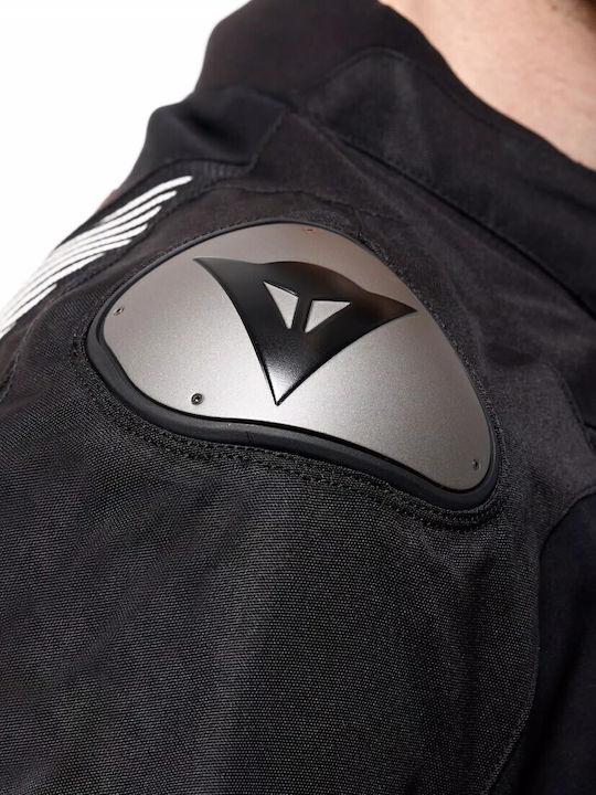 Dainese Ventar Air-Tex Sommer Herren Motorradhülle Schwarz/Weiß/Rot