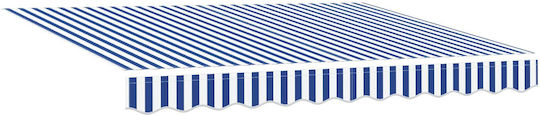 vidaXL vidaXL Blue Awning Frame with PU Coating 2.5x3m