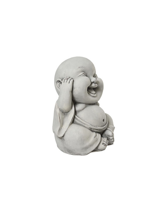 Kaemingk Decorative Buddha Figure Made of Stone 25.5x32.5x35cm