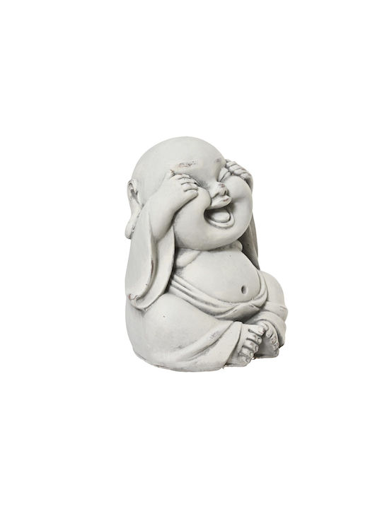 Kaemingk Decorative Buddha Figure Made of Stone 25.5x32.5x35cm