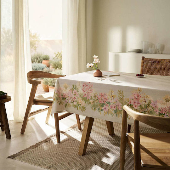 Gofis Home Покривка за Маса Feaven Многоцветна 135x135см