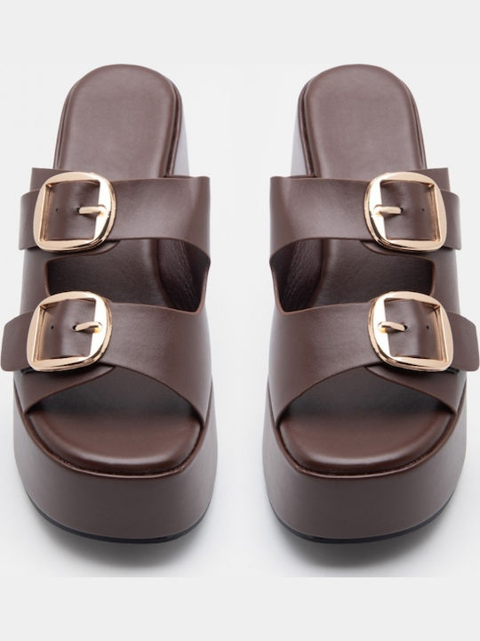Summer Women's Platforms Brown