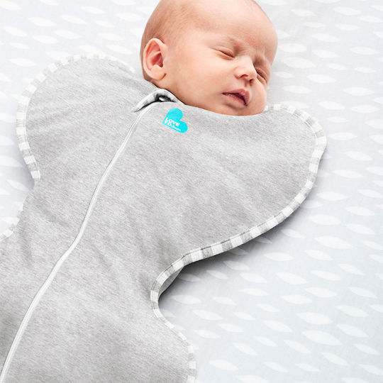 Love to Dream Ανοιξιάτικος Υπνόσακος Swaddle Up Grey