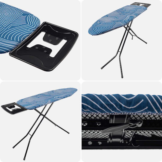 Kadax Ironing Board for Steam Iron Foldable 120x38cm