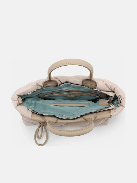 Damentasche Crossbody Beigefarbe