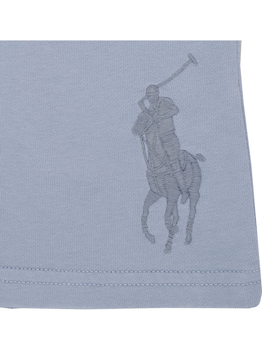 Pantaloni Scurți/Bermude Tesatura Polo Albăstrii