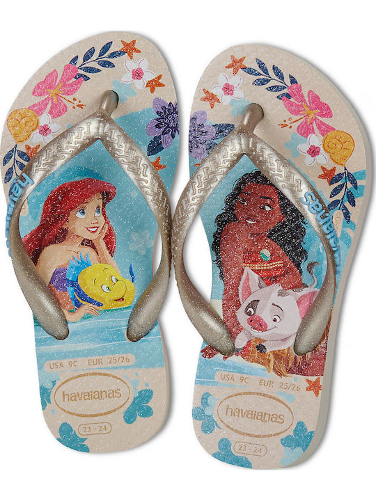 Kinder Flip-Flops Goldene Slim
