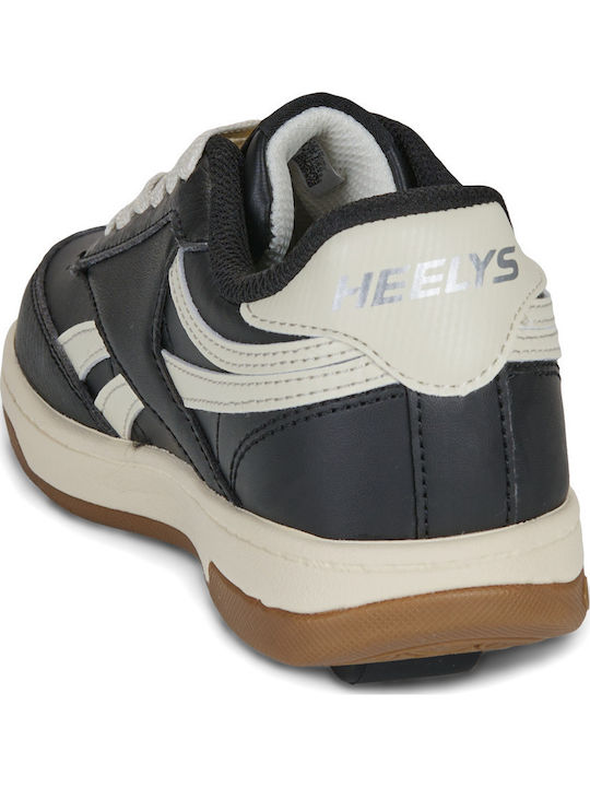 Παιδικά Sneakers με Ροδάκια Μαύρα