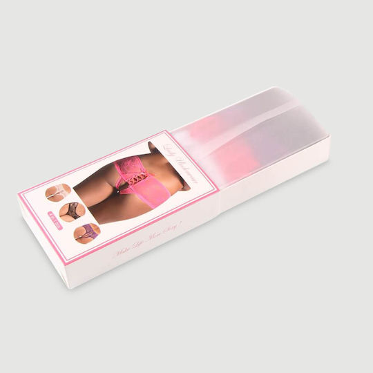 Plus Size Sexy Unterwäsche Offener Schrittfrei & Blumen Spitze Set 4 Stück