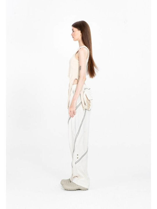Women's Sleeveless Blouse Ecru