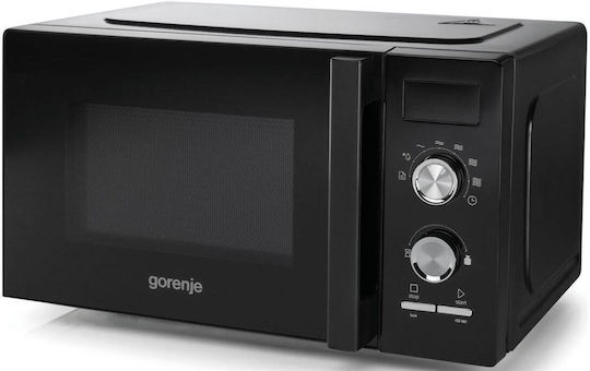 Gorenje Εντοιχιζόμενος Φούρνος Μικροκυμάτων με Grill 20lt Μαύρος