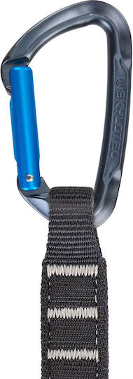 Skylotec Lime Set Ny Pro Climbing Quickdraws 6 Pack 12 Cm Anthracite Electric Blue