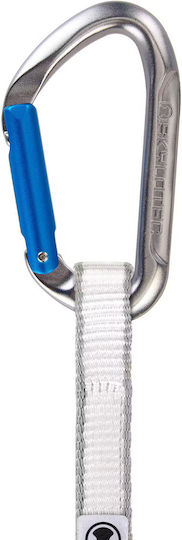 Skylotec Salto Ny Climbing Quickdraws 6 Pack 17 Cm Titanium Electric Blue