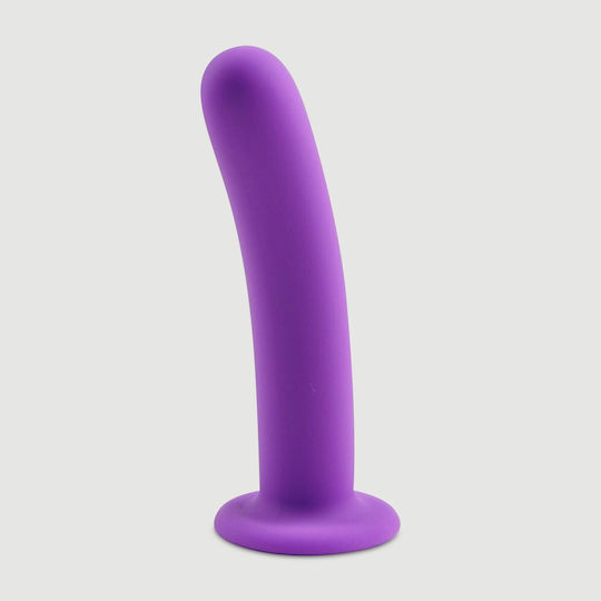 Ρεαλιστικό Dildo με Βεντούζα Μωβ