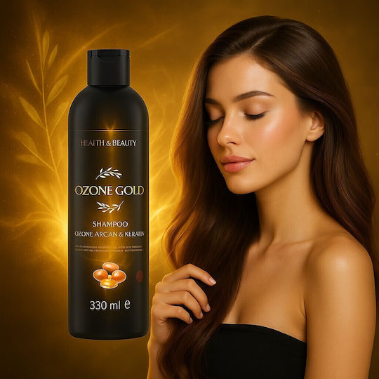 Ozone Gold Σαμπουάν Αναδόμησης/Θρέψης & Ενυδάτωσης 330ml
