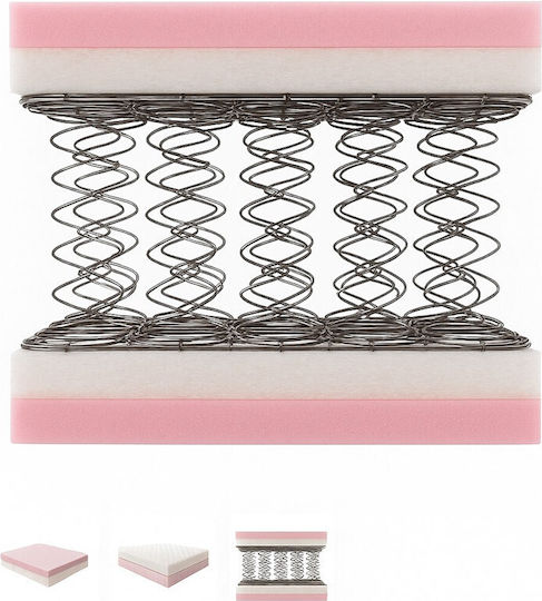 Medifeel Zone Semi-Double Orthopedic Mattress 130x190cm with Springs