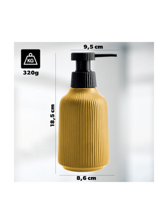 Kadax Ceramic Yellow Dispenser 400ml