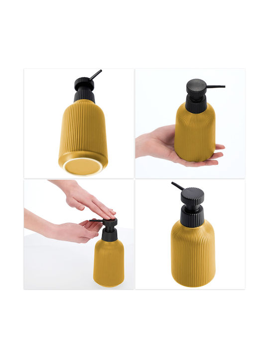 Kadax Ceramic Yellow Dispenser 400ml