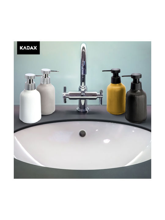 Kadax Ceramic Yellow Dispenser 400ml